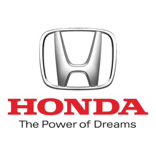 Honda logo featuring the letter 'H' and the slogan 'The Power of Dreams'